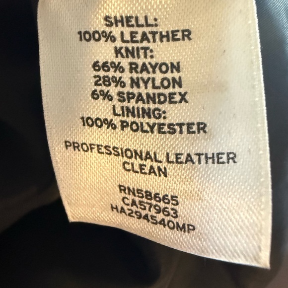 Halogen Black Leather Mini Dress - Picture 5 of 5